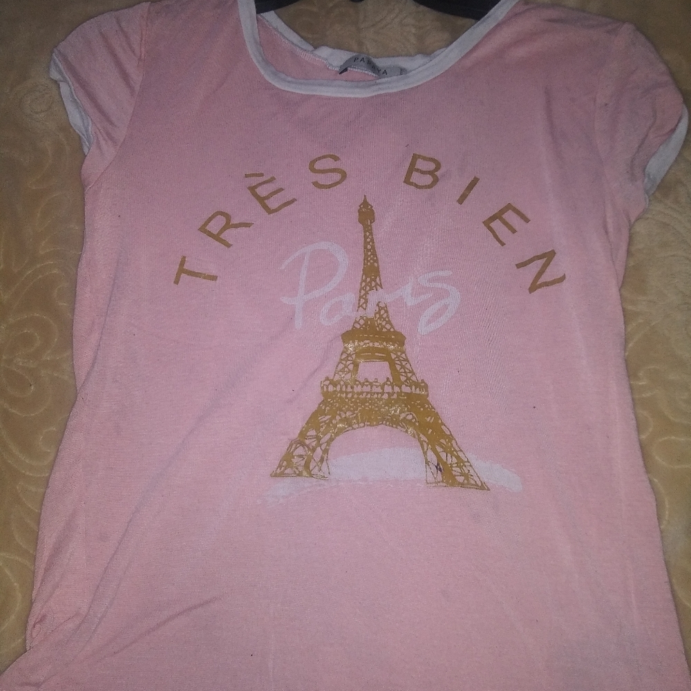pink paris shirt